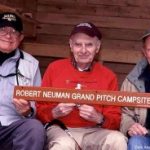 Walter at the Robert Newman Grand Pitch Campsite